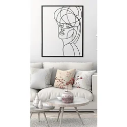 Metalna slika All in your head 45x60
