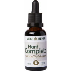 Medihemp 5% CBD-OLJE iz CO2 izvlečka-30 ml