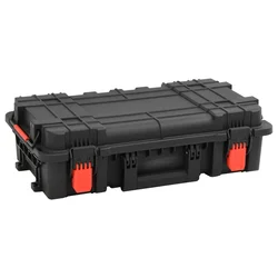 Prijenosni kovčeg crni 56,5x34x16 cm od PP-a