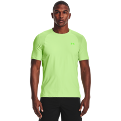 UA IsoChill Run 200 SS Shirt, Summer Lime/Hyper Green - L