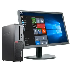 Lenovo ThinkCentre M710s i3-7100, 8GB DDR4, 120GB SSD + 22 FHD monitor