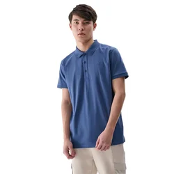Modra moška polo majica 4f