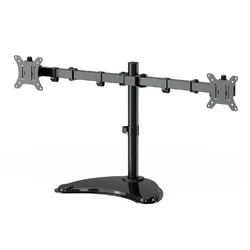 MS-D2ST-02 Gembird Duplo Stono postolje za monitor (rotiranje, naginjanje, okretanje), 13-32 max.8KG