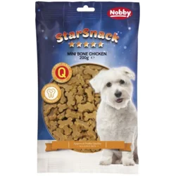 Nobby Starsnack piščančji piškoti v obliki kosti– 200 g