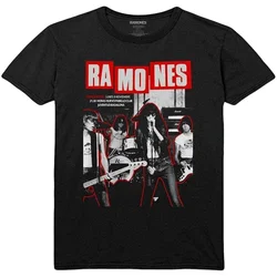 Ramones Majica Barcelona Unisex Black XL