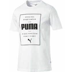 Puma muška majica s kratkim rukavima Box Tee White, XXL, bijela