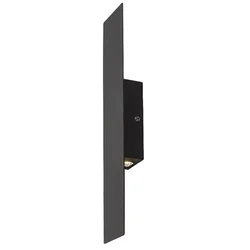 Rabalux Zidna lampa Ampel, LED 6W, H40cm, Crna