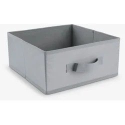 Korpa Š28xD28xV13cm svetlo siva