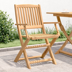 Sklopive vrtne stolice 2 kom 54 x 61 x 88 cm od drva bagrema