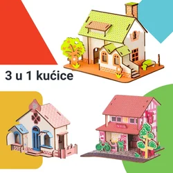 3 u 1 slagalice kućice