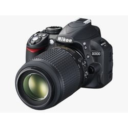 NIKON D-SLR fotoaparat D3100 KIT 18-55VR + 55-200VR (VBA280K003)