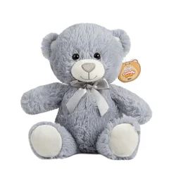 Plišani medo Cuddly Bear – nježna plišana igračka za bebe i djecu Siva