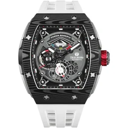 Tsar Bomba TB8210CF2-02 Mens Watch Elemental Carbon Automatic 46mm 5ATM