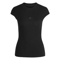 Adidas Ženska majica W Coq Tee Black JZ0278, Okrugli izrez, Crna