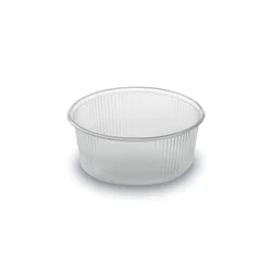 Skleda (PP) okrogla prozorna O101mm 200ml [100 kos]