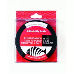 Soldarini Fly Tackle FLUOROCARBON PREDATOR X SALT 25m 0.30mm