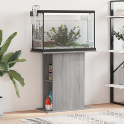 Stalak za akvarij boja hrasta 75x36x72,5 cm konstruirano drvo