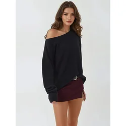 Hiccup Pulover Pullover črna