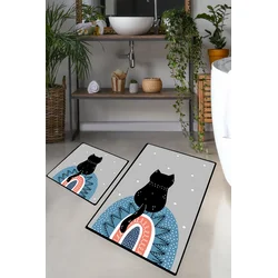 Lessentiel Maison Set 2 prostirke za kupatilo Šareni