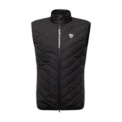 EA7 Emporio Armani Brezrokavnik Premium Shield črna