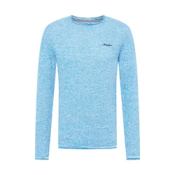 JACK & JONES Pulover PAUL, modra