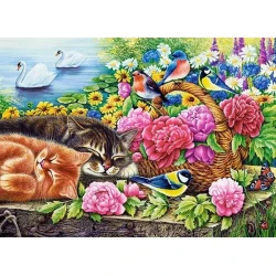 Castorland - Puzzle Lazy Sunday - 200 kosov