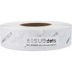 AESUBdots Black & White, 5 mm