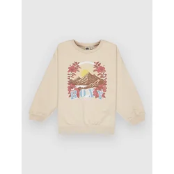 Roxy Morning Hike Brushed Rg Kids Sweater parchment