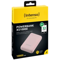 (Intenso) Prijenosni punjač za mobitele i tablete 10000mAh - POWERBANK XS10000 Rose