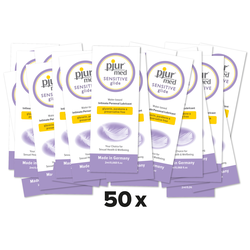 Pjur med Sensitive Glide 2ml 50 pack