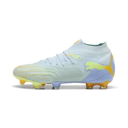 PUMA FUTURE 9 ULTIMATE LIGHT UP FG Football Boots Women, Shoes, Fizzy Light/Icy Blue/Intense Lavender, 38.5