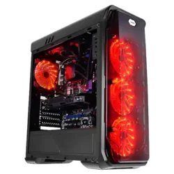 Kućište LC Power Gaming 988B-ON Red Typhoon Black