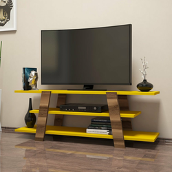 HANAH HOME Flower Walnut Yellow