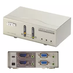 MATRIX preklopnik 2X2 VGA/AUDIO VS0202 ATEN (VS0202-AT-G)
