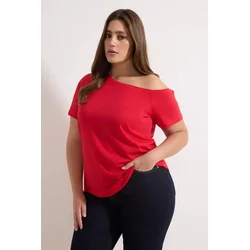 Trendyol Curve Ženska bluza Tbbss22Af0052, Crvena