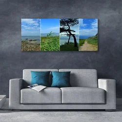 tulup.si Slika na platnu Plaža tree landscape 120x60 cm