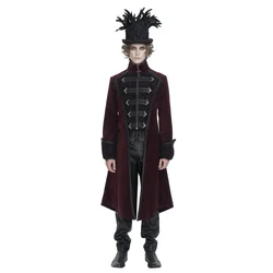 Moški plašč DEVIL FASHION - Wine - CT23802