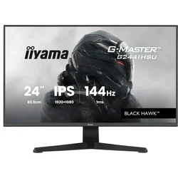 Iiyama 24 inch IPS Gaming G-Master Black Hawk FreeSync 1920x1080 144Hz 300cd/m2 HDMI DisplayPort 1ms MPRT Adaptive Sync Speakers USB 2x 2.0