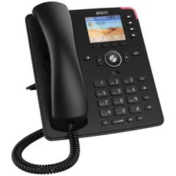 Snom d713 black desk PoE telefon kolor ekran,4 funk.tas.Giga switch,USB ( 4582 )
