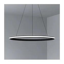 LED prigušiva luster na sajli LED/55W/230V 3000-6500K pr. 60 cm + daljinski upravljač