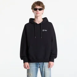 Mikina Off-White Script Logo Skate Hoodie UNISEX Black S