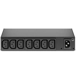 PDU APC, RACK-PDU, BASIC, 0U/1U, 120-240V/15A, 220-240V/10A, (8) C13, horizontal