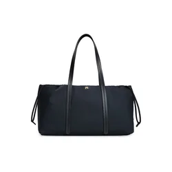 TOMMY HILFIGER Nakupovalna torba temno modra