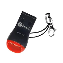 C-Tech Bralnik kartic UCR-01, USB 2.0 TYPE A, micro SD