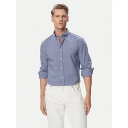 TOMMY HILFIGER Srajca Regular Fit Flex Gingham  modra