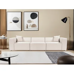 Atelier del Sofa Trosed Lora 108x65x303cm Svetlobraon