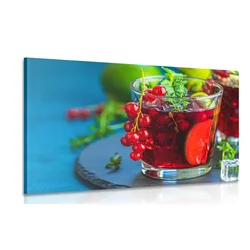 Slika rdeči koktajl - 120x80