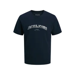 Jack & Jones Junior Majica JJAVERY temno modra / bela