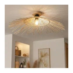 Brilagi - LED plafonski luster CERIA BOHO 1xE27/40W/230V, prečnik 70 cm, bambus/hrast