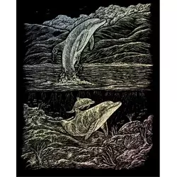 Royal & Langnickel Holografska slika za praskanje Dolphin Cove